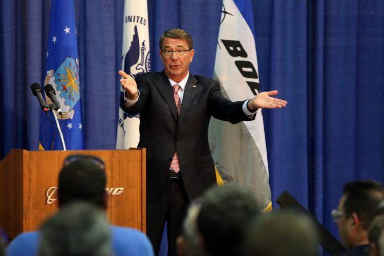 Secretary of Defense Ash Carter at Boeing