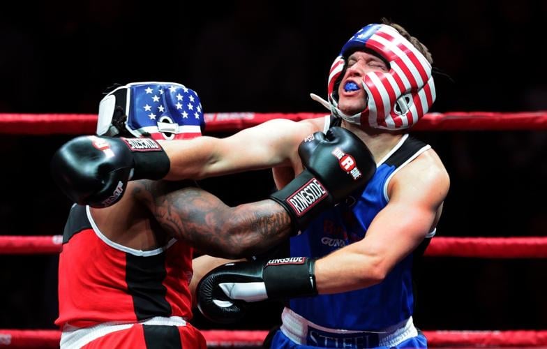 Cops and firefighters slug it out at 37th annual Guns ’N Hoses to benefit The BackStoppers