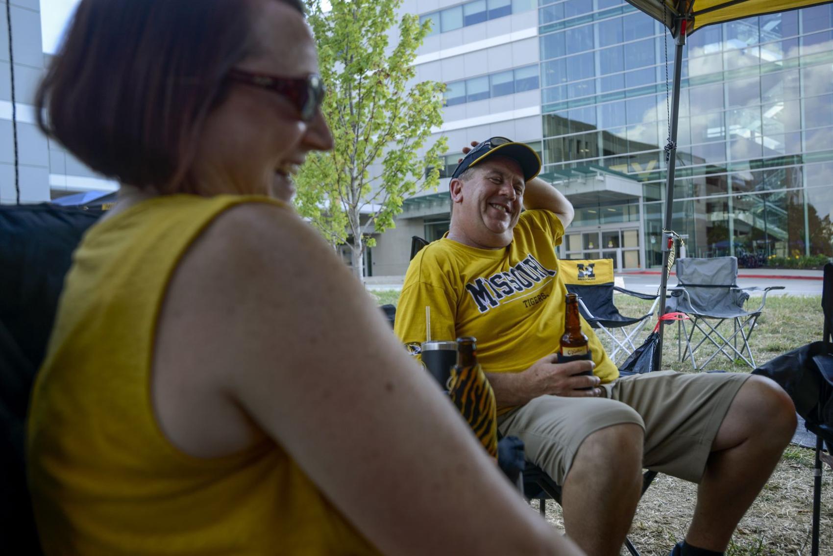 Old School: Football fans fill dorms left empty at Mizzou after enrollment drop