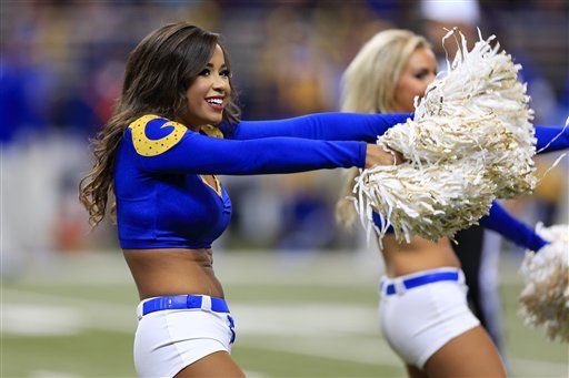 Rams Cheerleaders on X: #VictoryMonday mood 