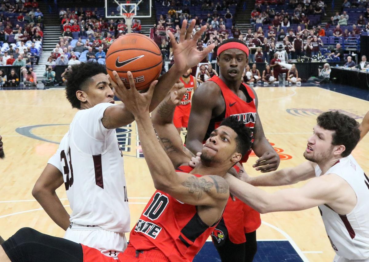 Mvc Tournament Fayne Lifts Illinois State Over No 2 Seeded