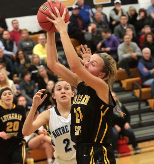 Lutheran South Vs Notre Dame Girls Basketball Girls Basketball