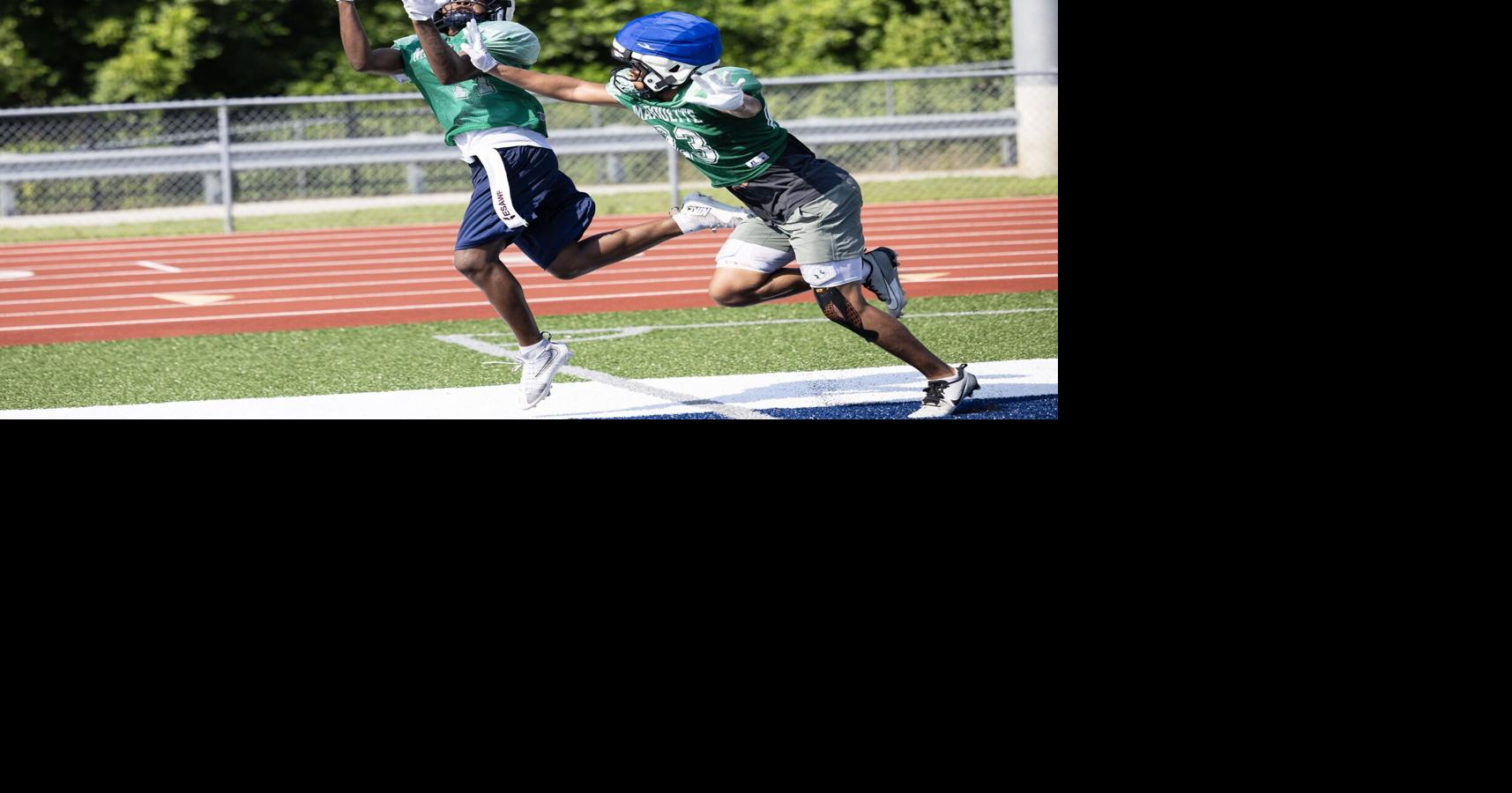 Marquette football practice