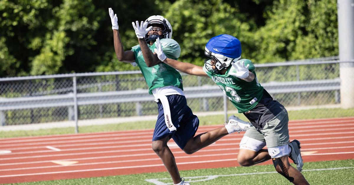 Marquette football practice
