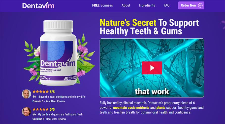 Dentavim Reviews — Best Oral Health Supplement for Dental Hygiene?