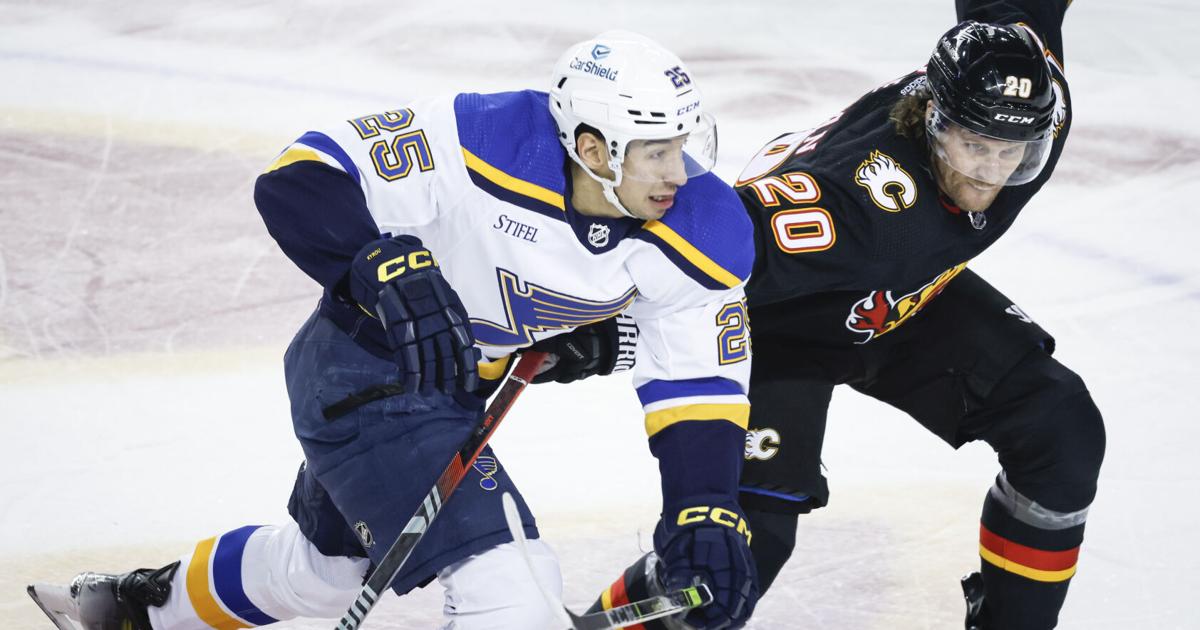 Blues Flames Hockey