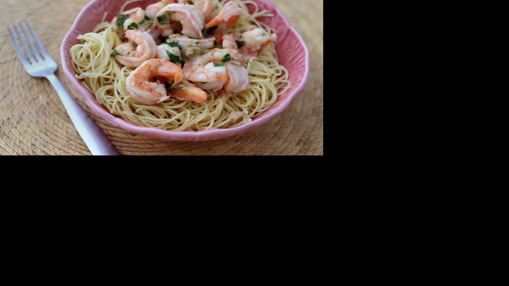 4 shrimp dishes Food and cooking