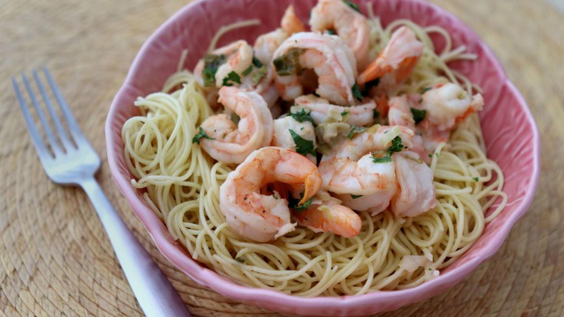 4 shrimp dishes Food and cooking