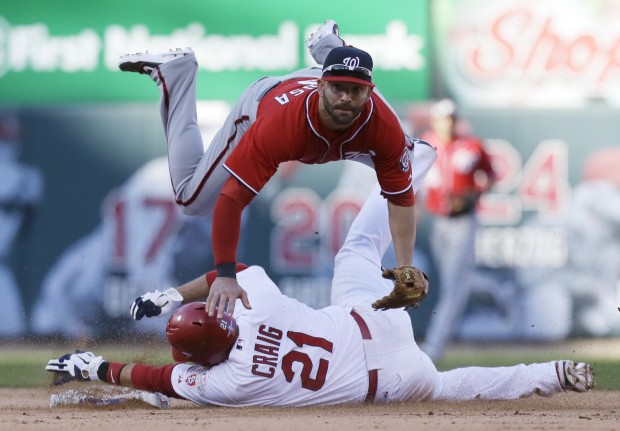 Matt Holliday bloodied by pitch to face in Cardinals' walk-off win