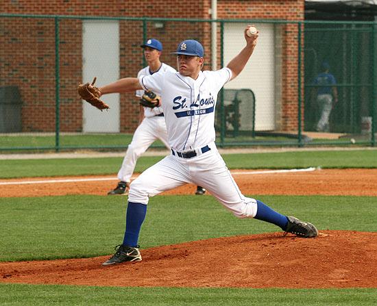 NEW: PREP BASEBALL: SLUH's Kuebel shuts down Chaminade on two hits