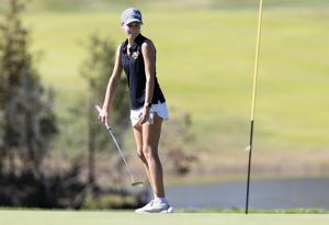 Scenes from the Class 2 District girls golf tournament