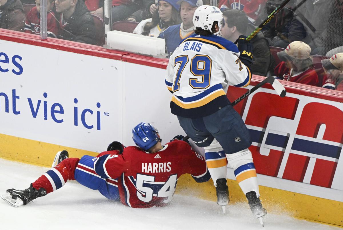 Blues Canadiens Hockey