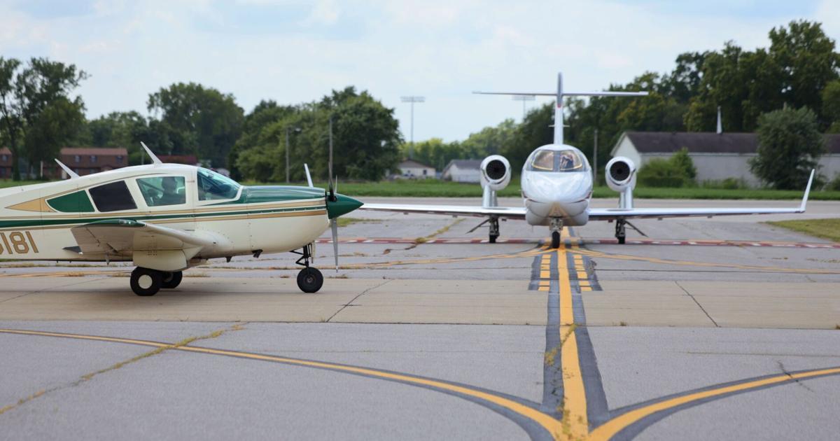 Image for article Hightech jets, hangar expansions Private jet companies are investing in St. Louis