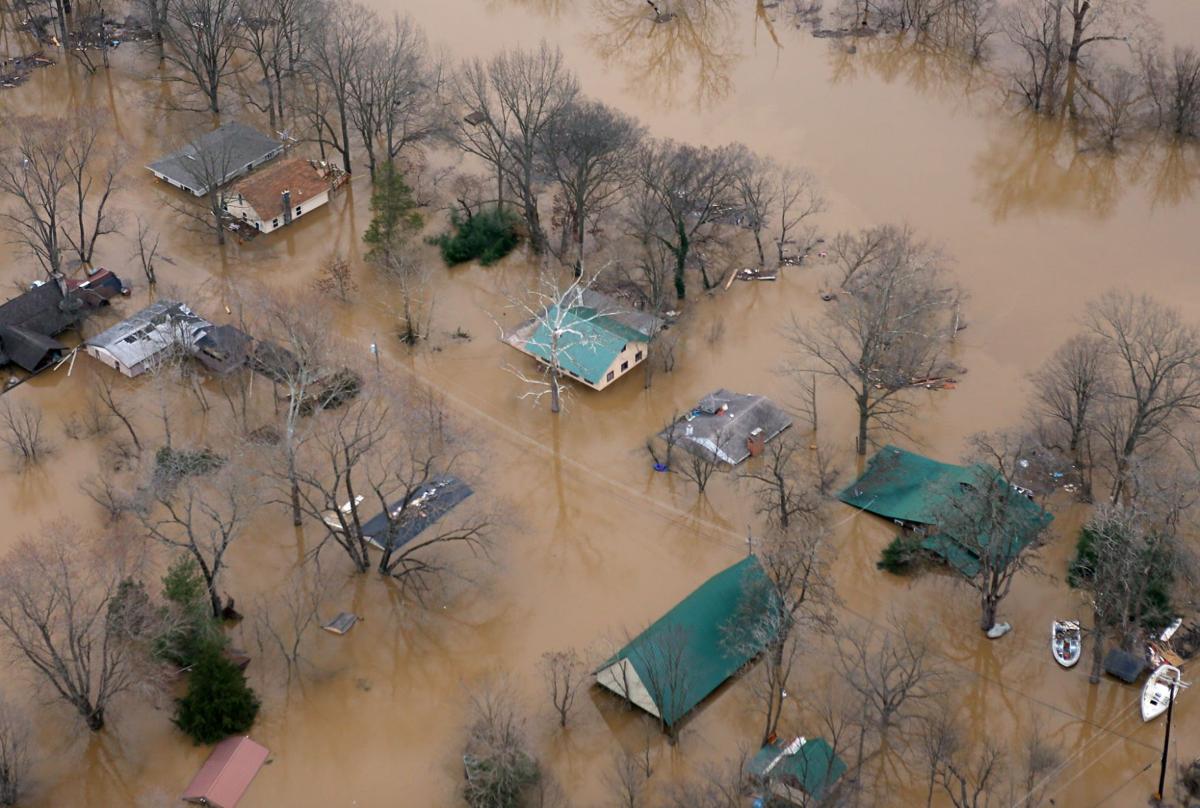 Aerial photos of historic flooding on Meramec River News