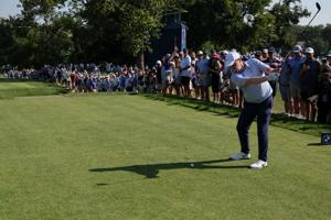 Second round of the BMW Championships at Bellerive Country Club in St. Louis
