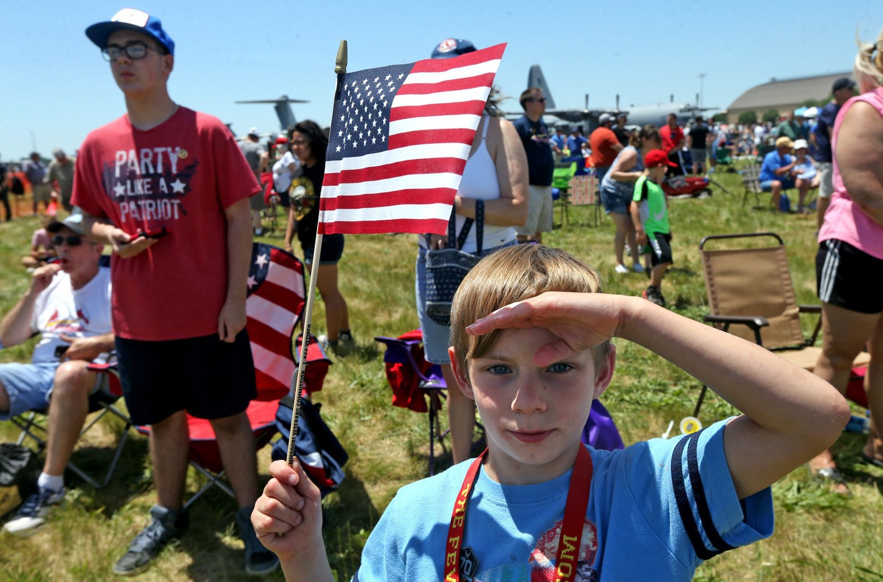 Scott Air Force Base Takes To The Sky To Celebrate 100 Years And Thank ...