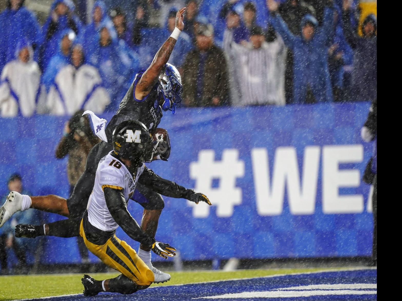 Mizzou Notebook Kentucky S Receiver Turned Qb Runs Wild Against