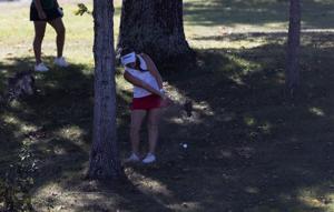 Scenes from the Class 2 District girls golf tournament