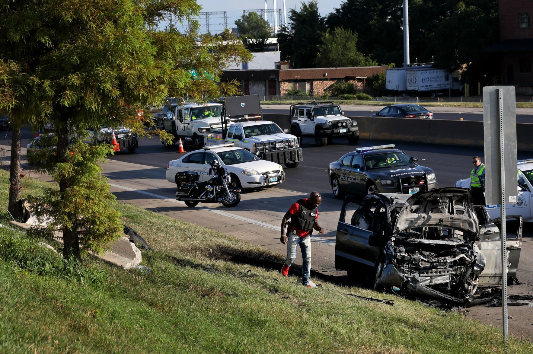 A Shooting, A Fiery Crash In North St. Louis. Death Toll Is Now 3 ...