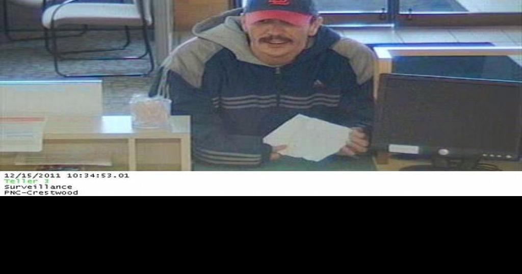 'Logo Bandit' robs fifth St. Louis-area bank in three months