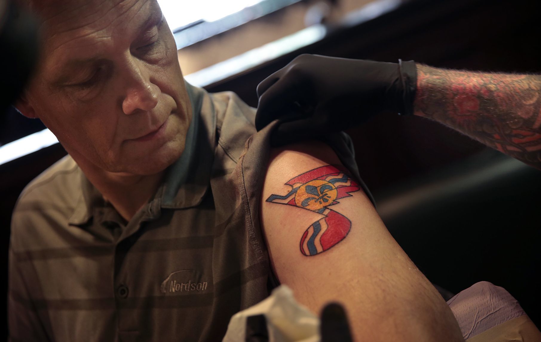 Stanley Cup win inspires fatherson matching Avalanche tattoos  9newscom