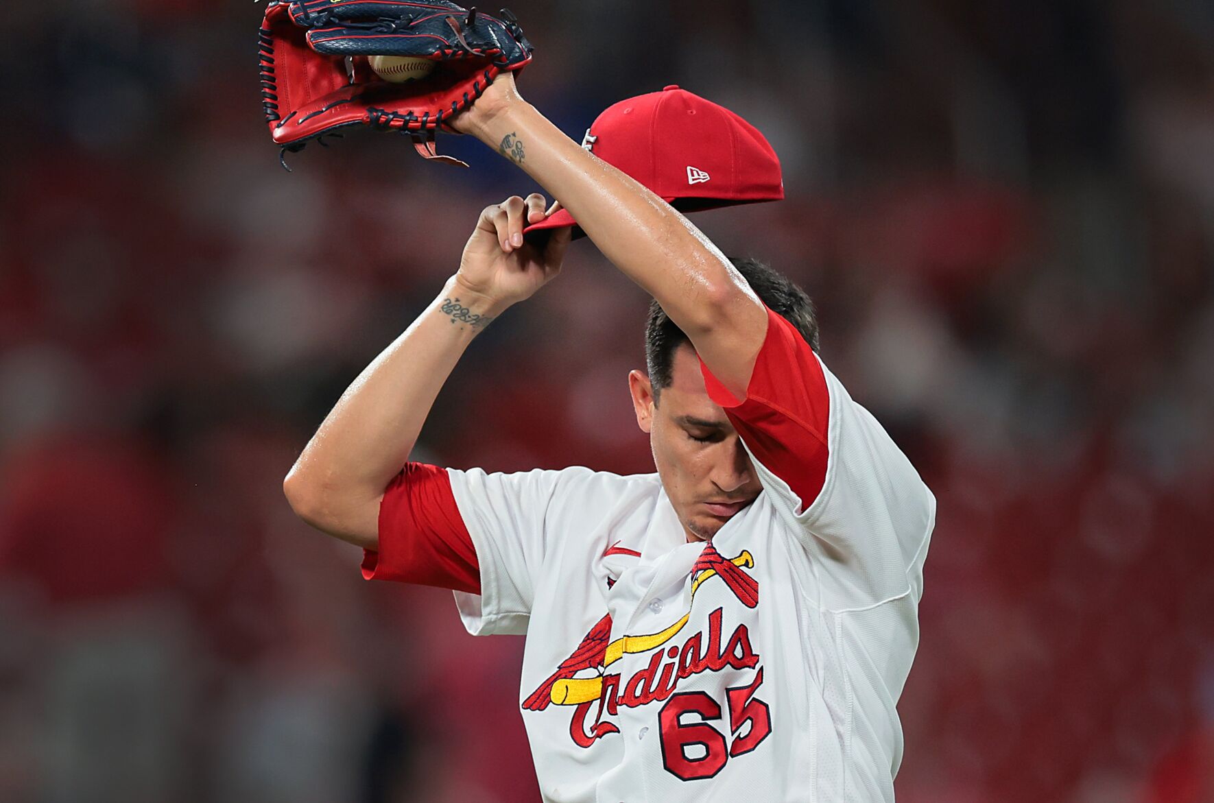 Giovanny Gallegos had helped steady Cardinals bullpen, but he looked helpless against Astros