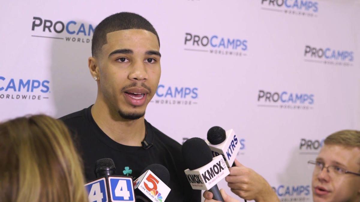 Jayson Tatum Hosts A Camp For Hometown Kids Sports Stltoday Com
