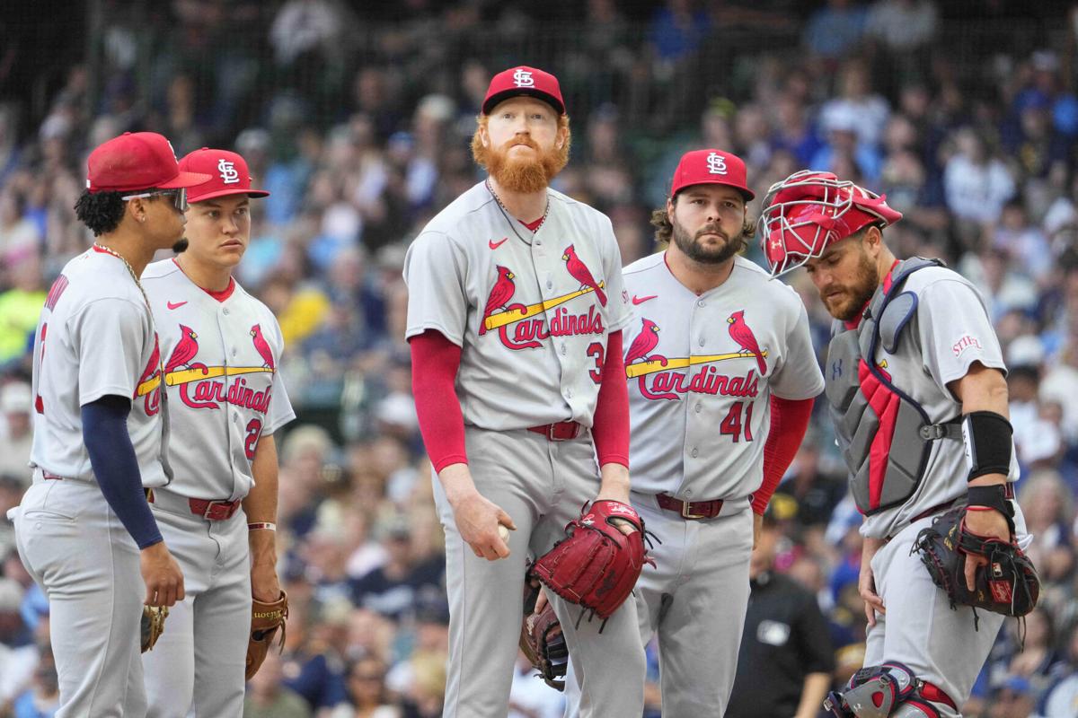 Cardinals limp home from Brewers series, offense ailing