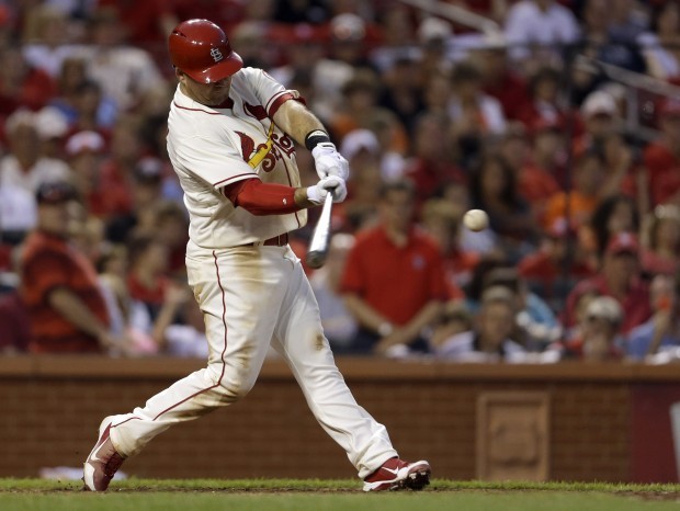 Ever the kid, St. Louis Cardinals LF Matt Holliday remains fit and strong  at 35