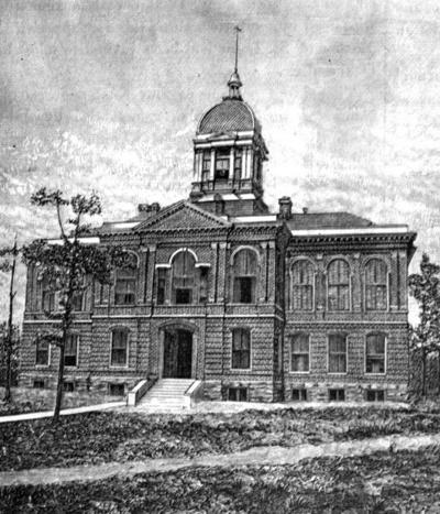 St. Louis County Courthouse after "Great Divorce," 1878