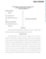 Rhonda Belics v. 51 County and Kanika Cunningham