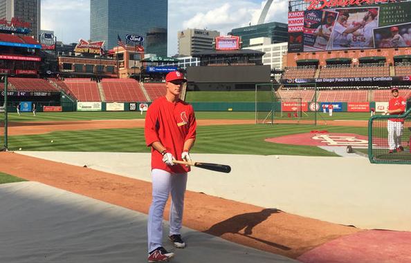 busch stadium batting practice