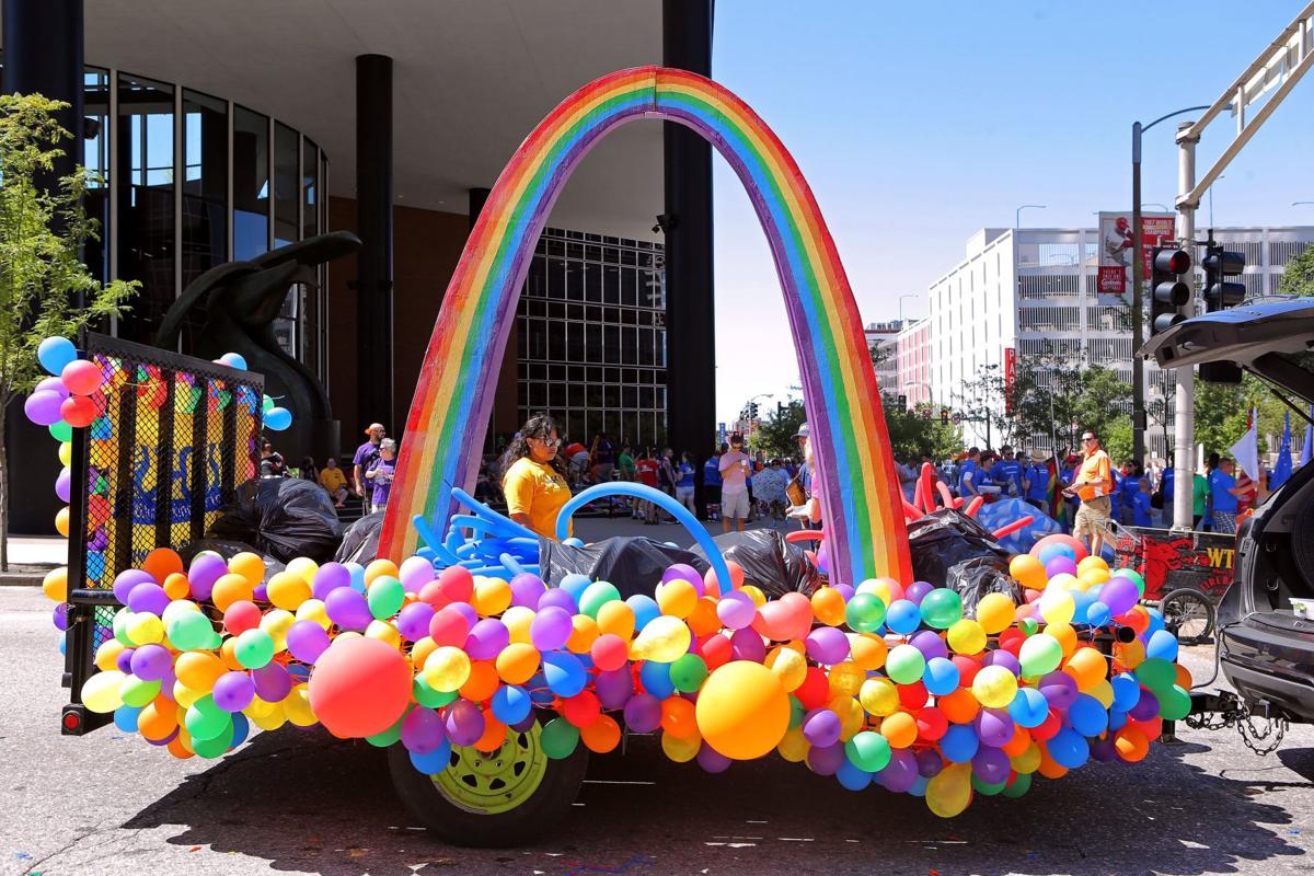 St. Louis PrideFest parade brings color, music, fun to downtown Metro