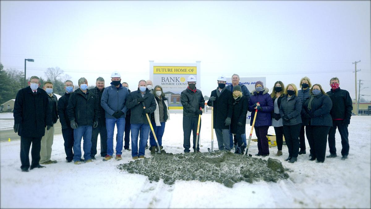 Bank of Monroe County Holds Groundbreaking Ceremony to Celebrate New Location.