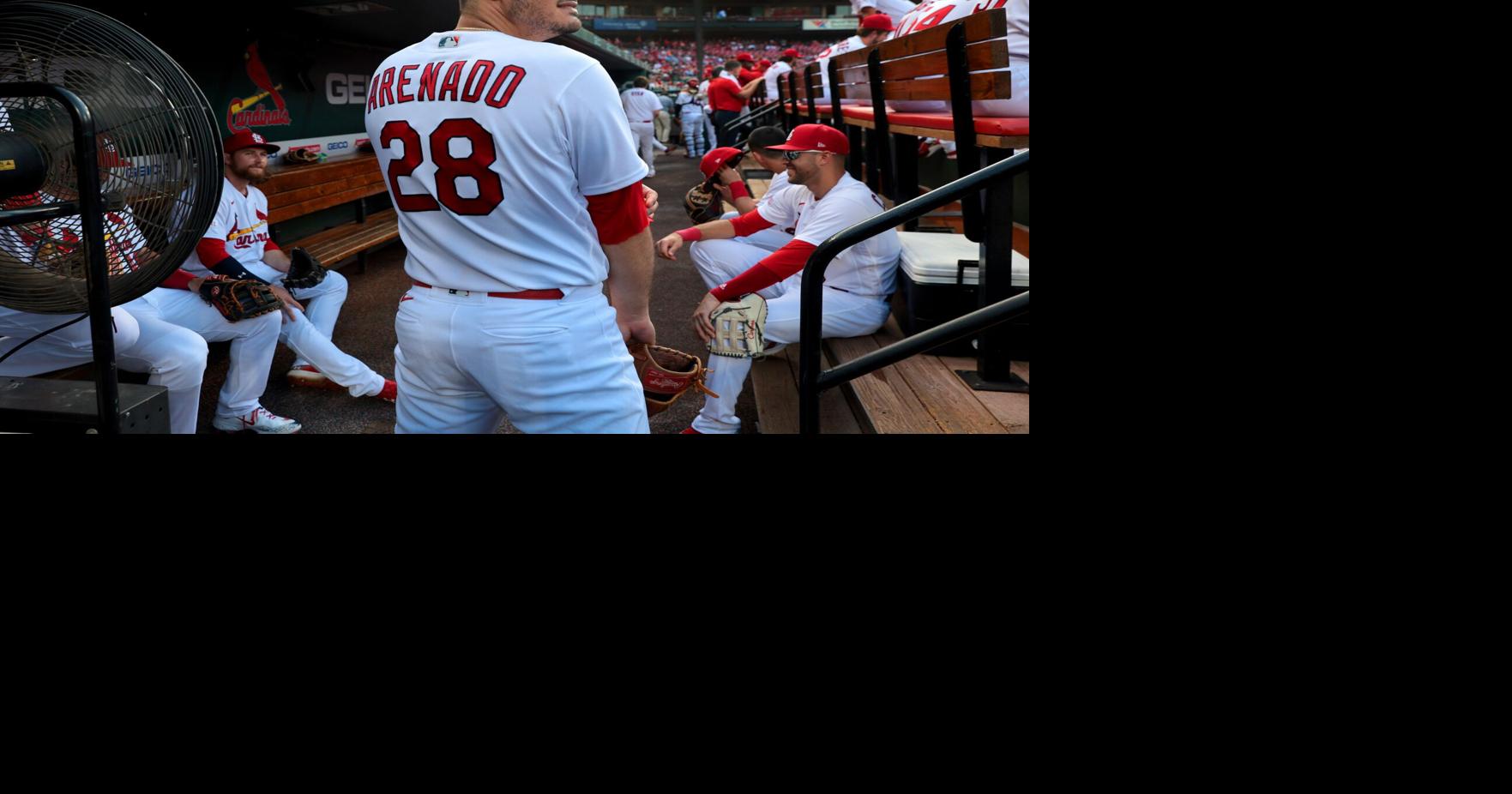The Cardinals Adam Wainwright Tyler Oneill Nolan Arenado And