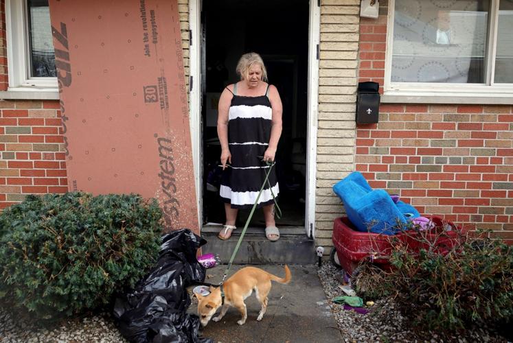 Police raid condemned apartments, evict residents