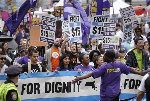 Fight For 15 Protests Expand For Low Wage Workers