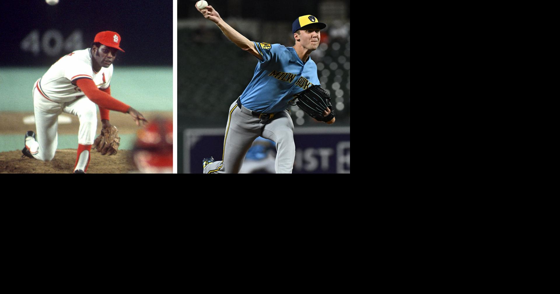 Jacob Misiorowski von den Brewers gegen die Cardinals im ...