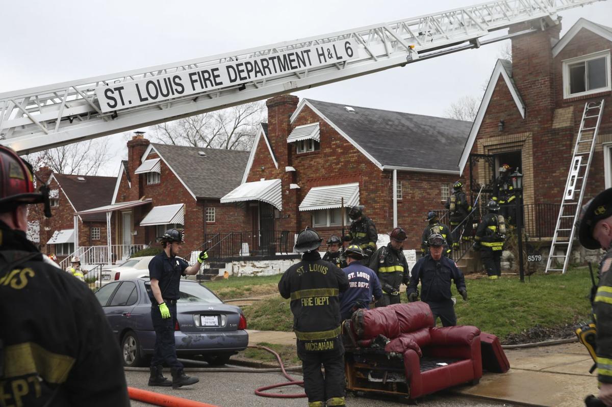 Family escapes house fire in St. Louis caused by careless smoking, fire official says