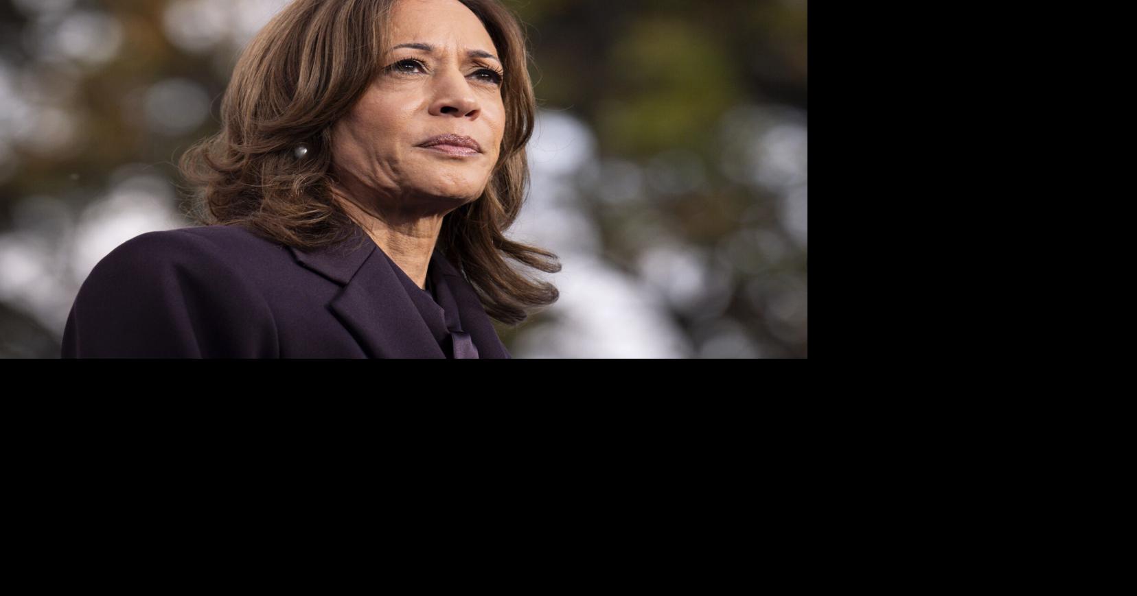 Die ehemalige Vizepräsidentin Kamala Harris sagt, dass sie 2026 nicht für ...