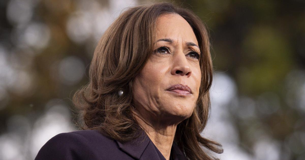 Die ehemalige Vizepräsidentin Kamala Harris sagt, dass sie 2026 nicht für ...