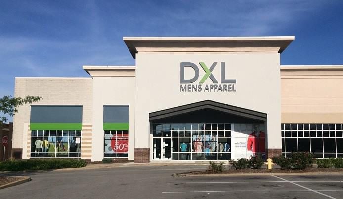 Big and tall men's retailer DXL adding 