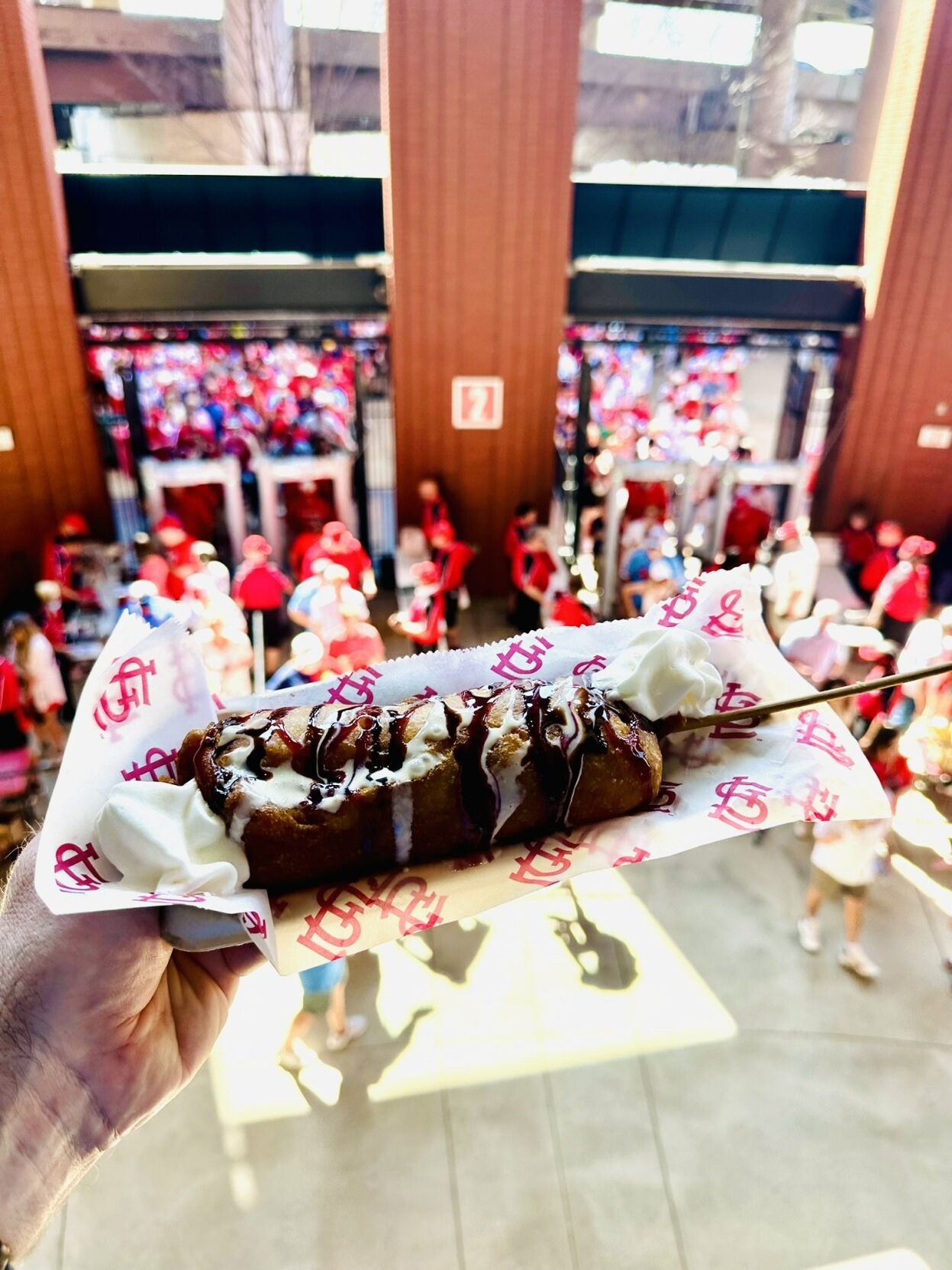 Busch Stadium gooey butter cake