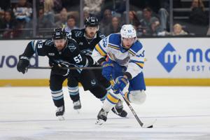 NHL: St. Louis Blues at Utah Mammoth