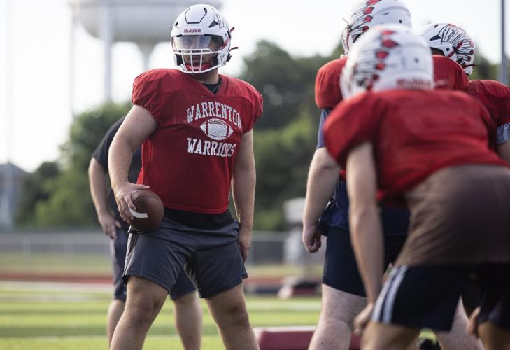 Warrenton football practice