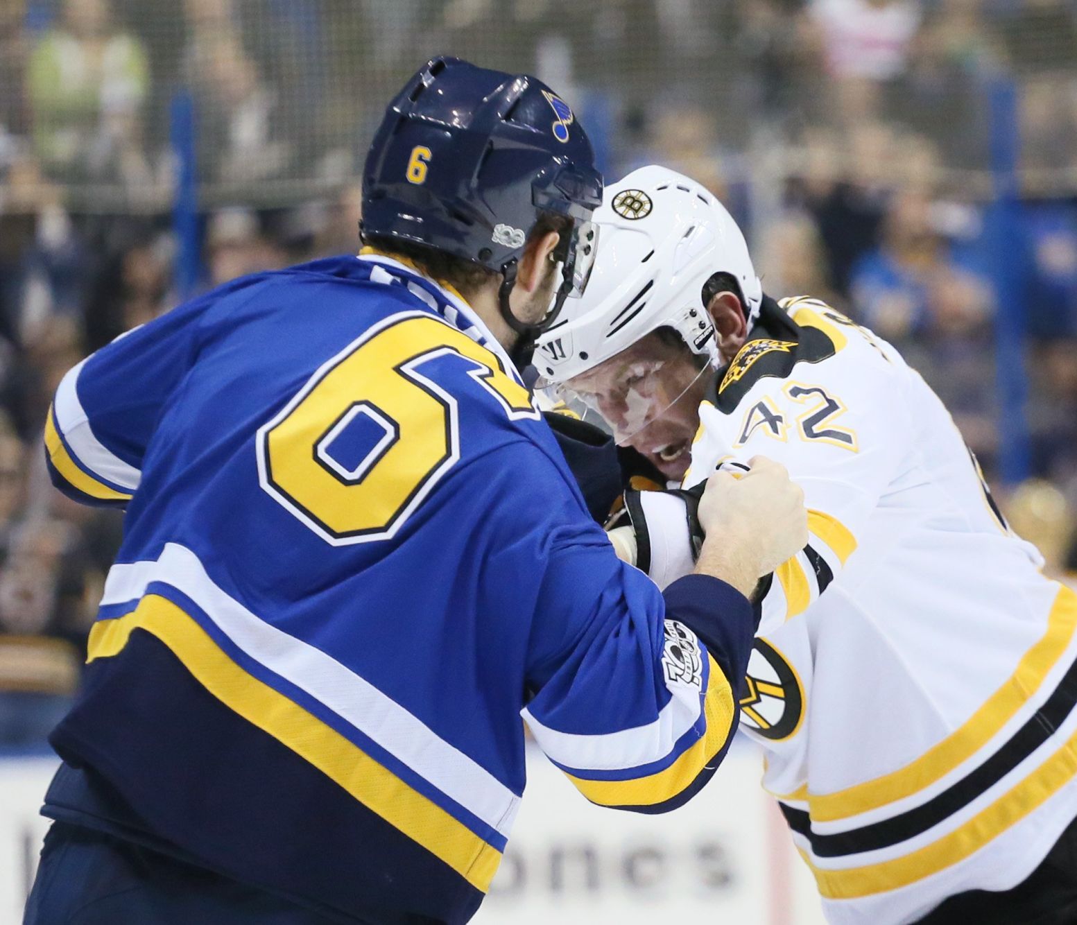 blues backes jersey