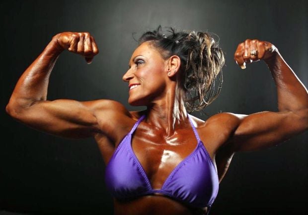 50 female bodybuilders over age 