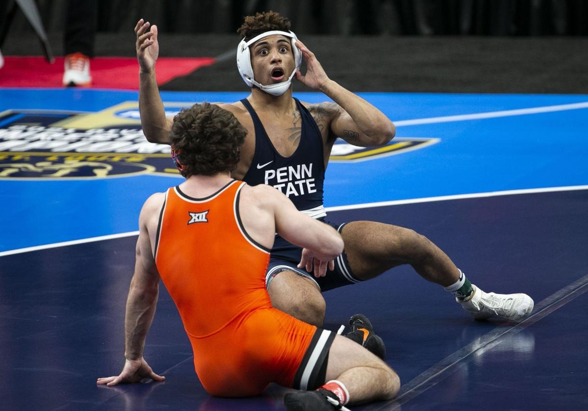 Photos 2021 NCAA Division I Wrestling Championship Matches College