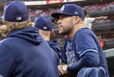The St. Louis Cardinals face the Tampa Bay Rays