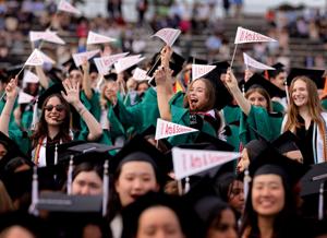Andy Cohen gives keynote address at Wash U graduation